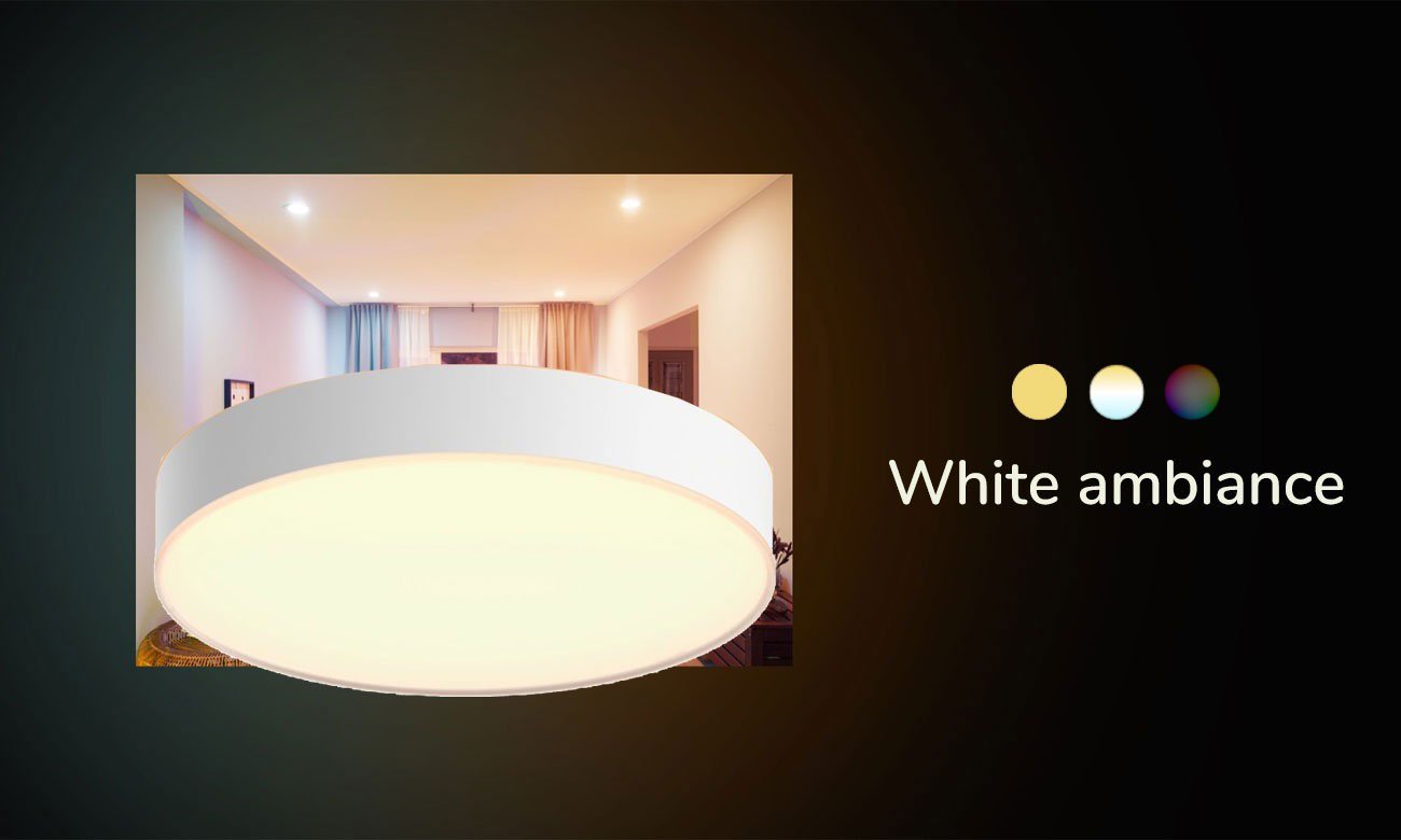 Lampa sufitowa Philips Hue Enrave Medium Biała