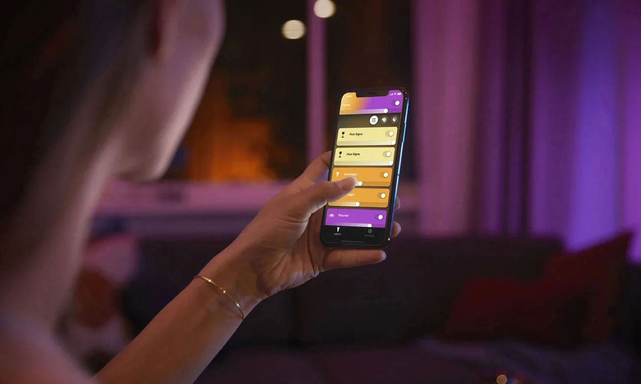 Lampa sufitowa Philips Hue Infuse M Biała - Sterowanie Bluetooth