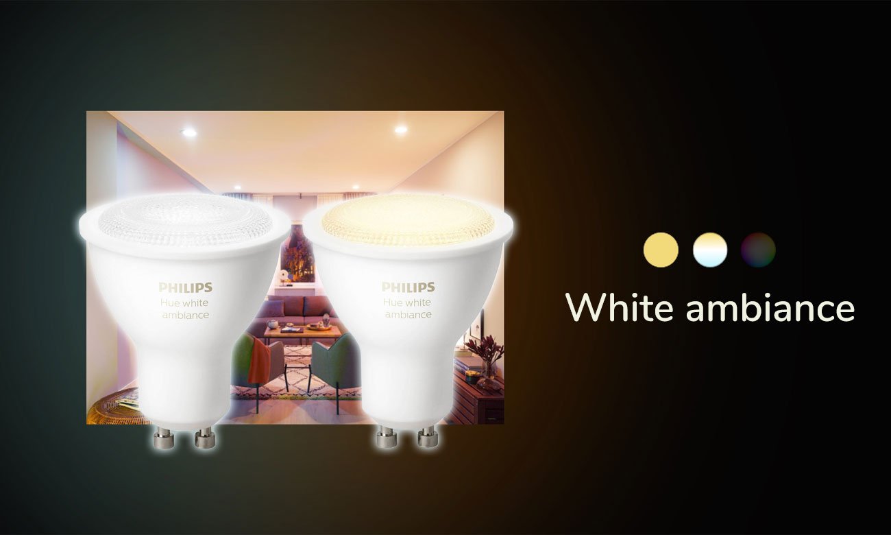Philips Hue White Ambiance (2szt. GU10)