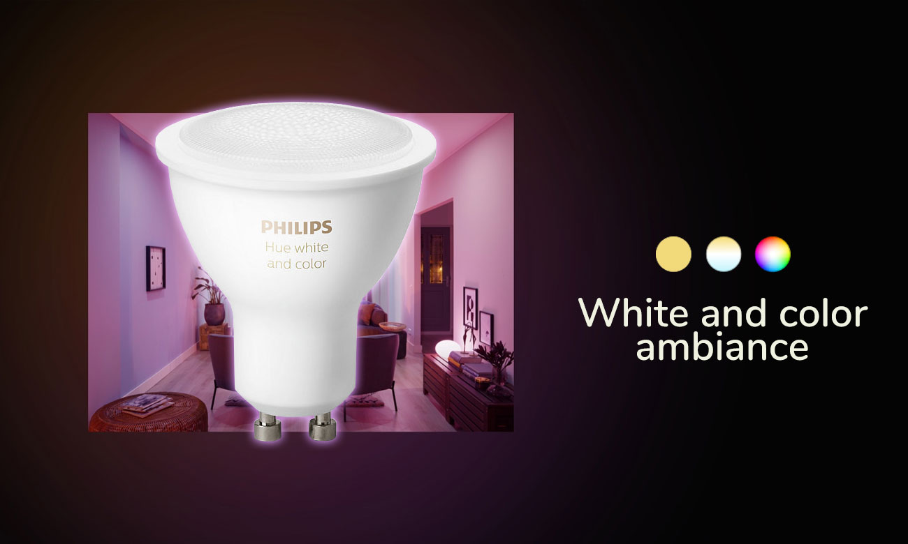 Philips Hue White and Color Ambiance (1szt. GU10)