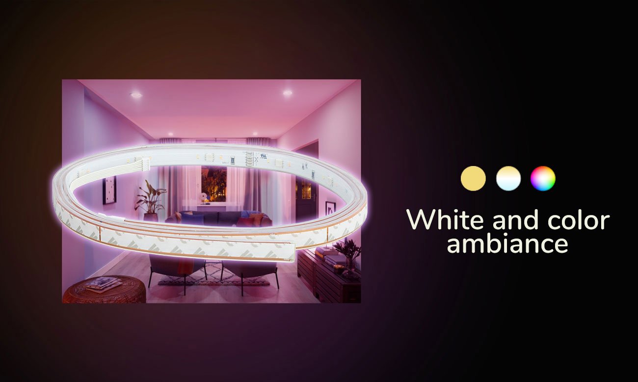 Philips Hue White and Color Ambiance Taśma LED (2metry)