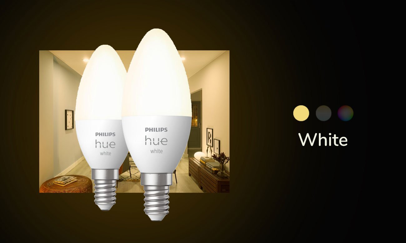 Żarówka Philips Hue White (2xE14)