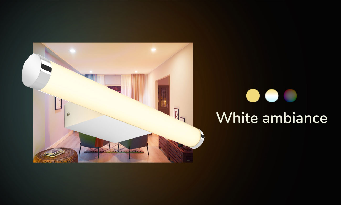 Philips Hue White ambiance Kinkiet Adore oświetlający lustro