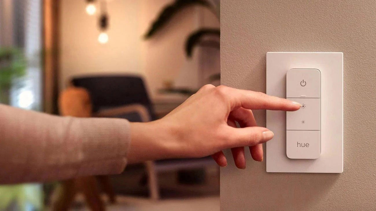 Lustro łazienkowe Philips Hue White Ambiance Adore Białe - Sterowanie przy pomocy regulatora