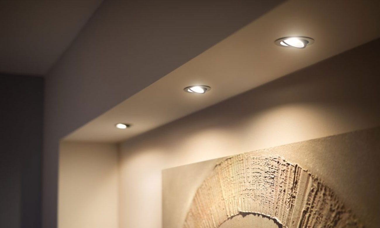Wbudowane światło punktowe Philips Hue Milliskin - Optymalne aranżacje świetlne do codziennych czynności