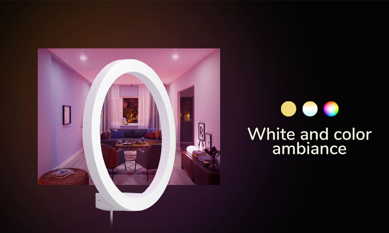 Kinkiet Philips Hue White and Color Ambiance Sana Biały