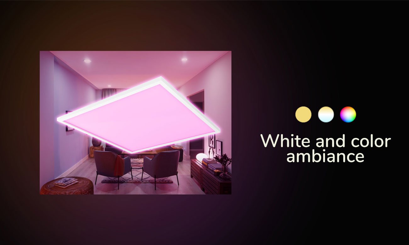 Philips Hue White and color ambiance Panel Surimu (kwadrat)