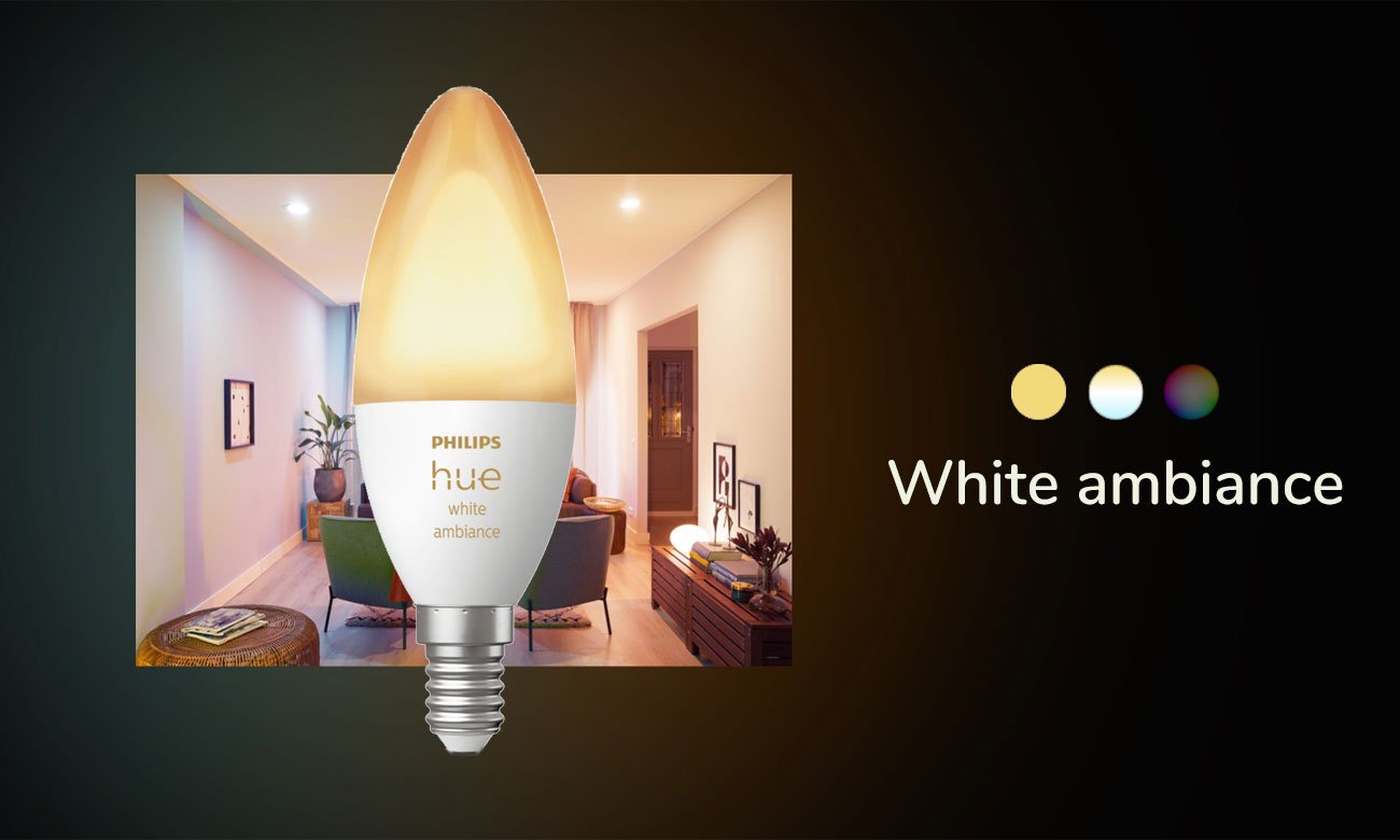 Philips Hue White Ambiance E14 Glühbirne