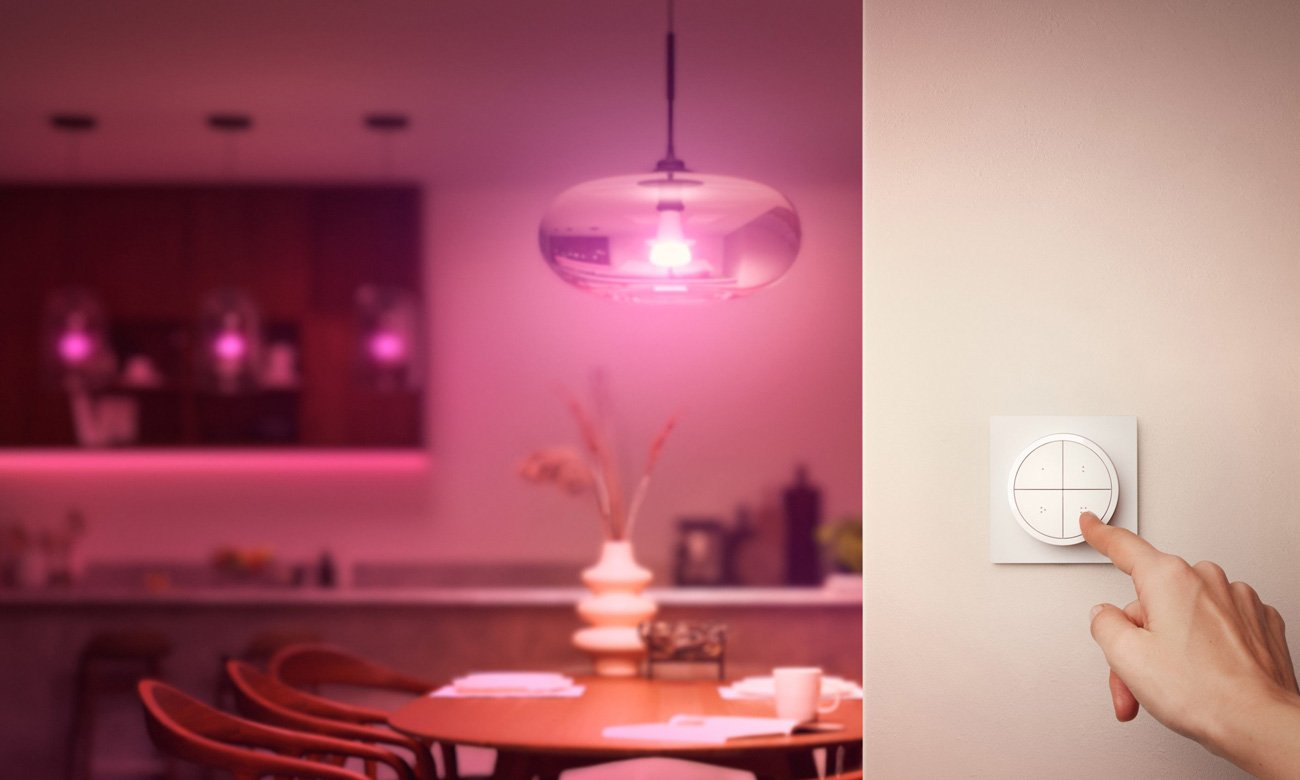 Intelligenter Touch-Schalter Philips Hue Tap Switch Weiß - Einfache Installation