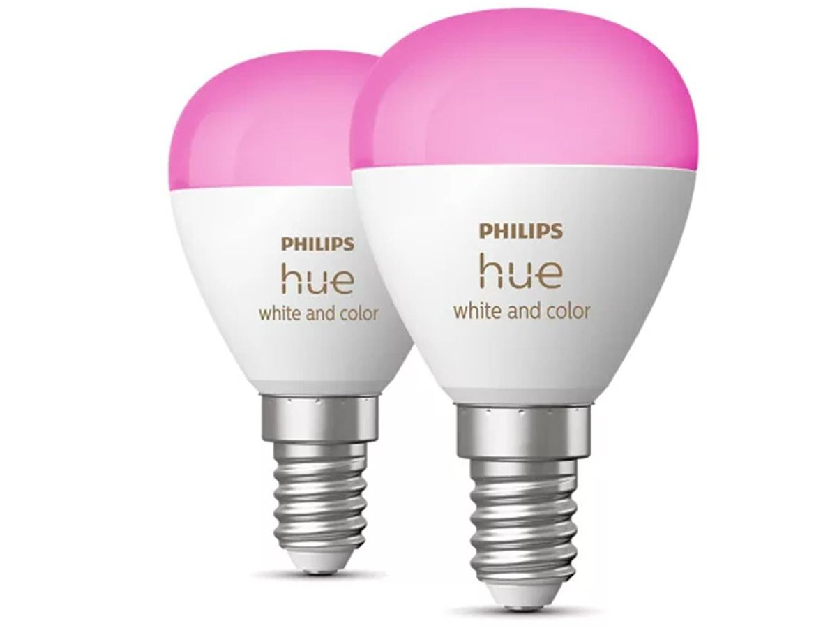 Philips Hue White ambiance Żarówka kulka E14 470 lm 2 szt