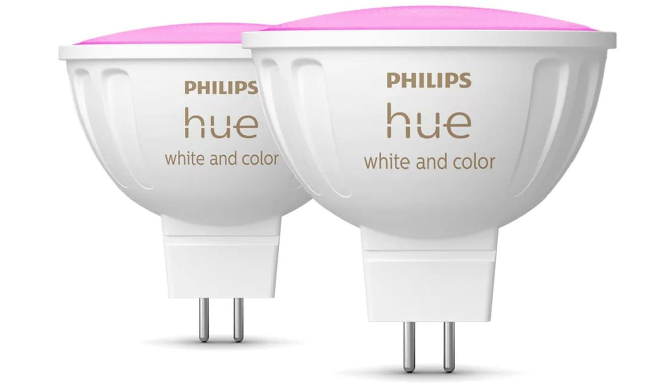 Philips Hue White and color ambiance Żarowka MR16 GU5.3 400 lm 2 szt.