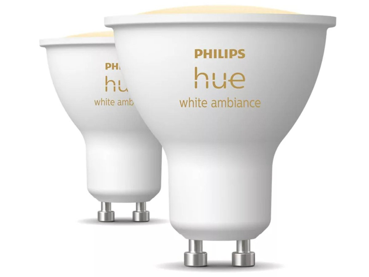 Philips Hue White Ambiance Intelligente Spot-Reflektoren GU10