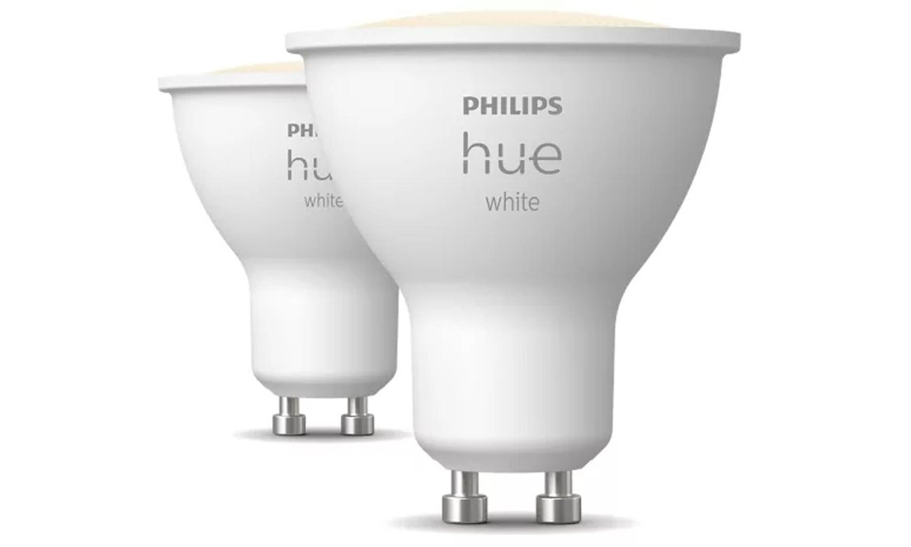 Philips Hue White Intelligente Spot-Reflektoren GU10 (2 Stück)