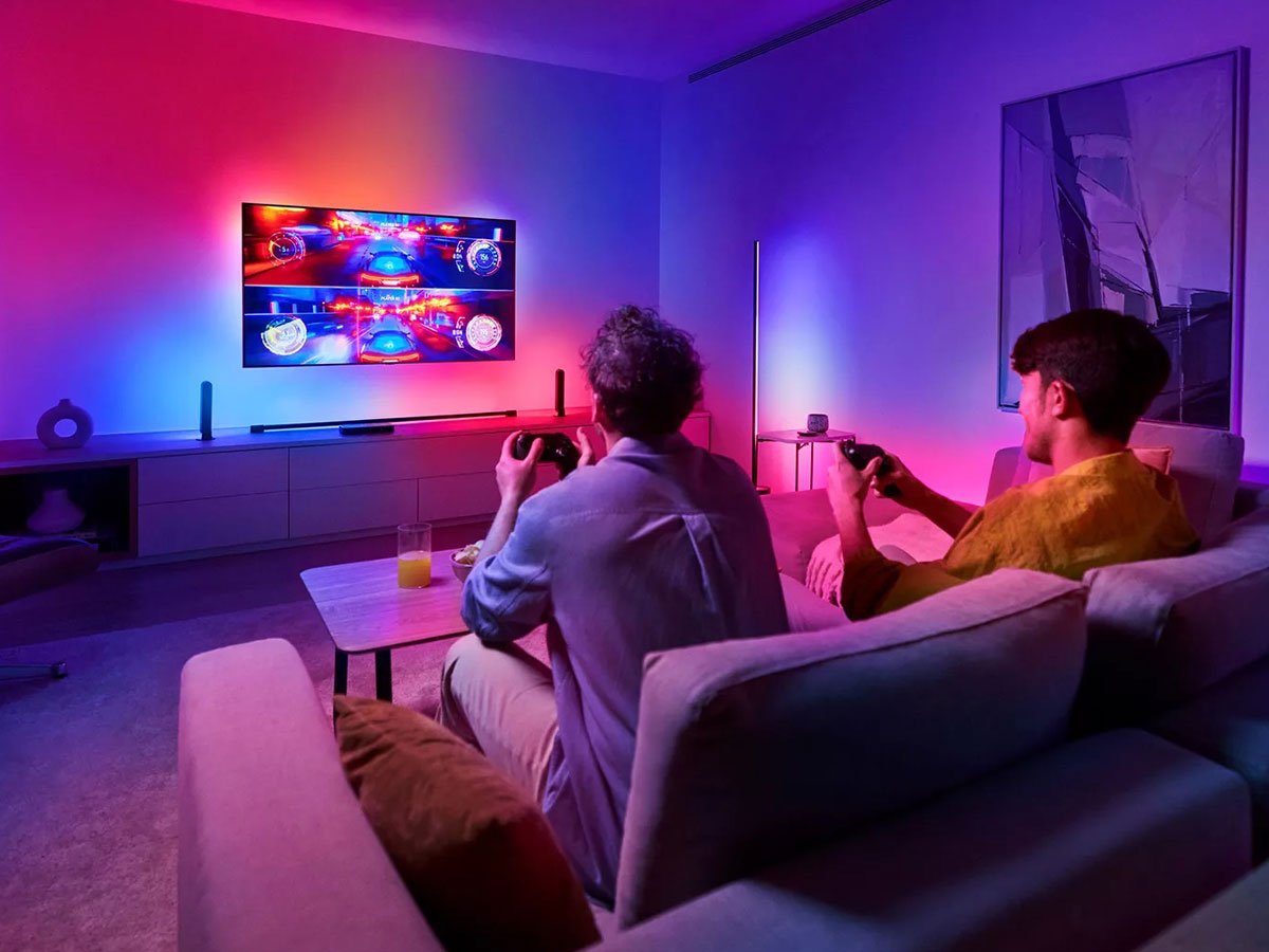 Philips Hue Play HDMI Sync Box Gen 2 - Grafika lifestyle