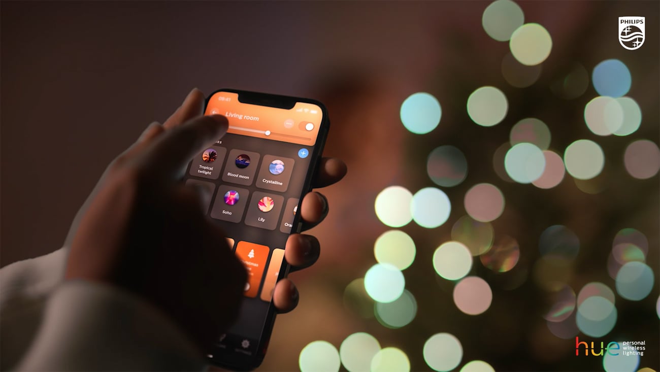 Girlanda LED Philips Hue Festavia - Grafika lifestyle