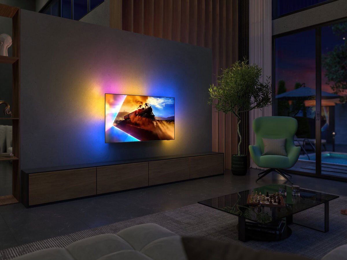 Telewizor Philips OLED770 OLED 4K 120 Hz Dolby Atmos Vision - Grafika lifestyle