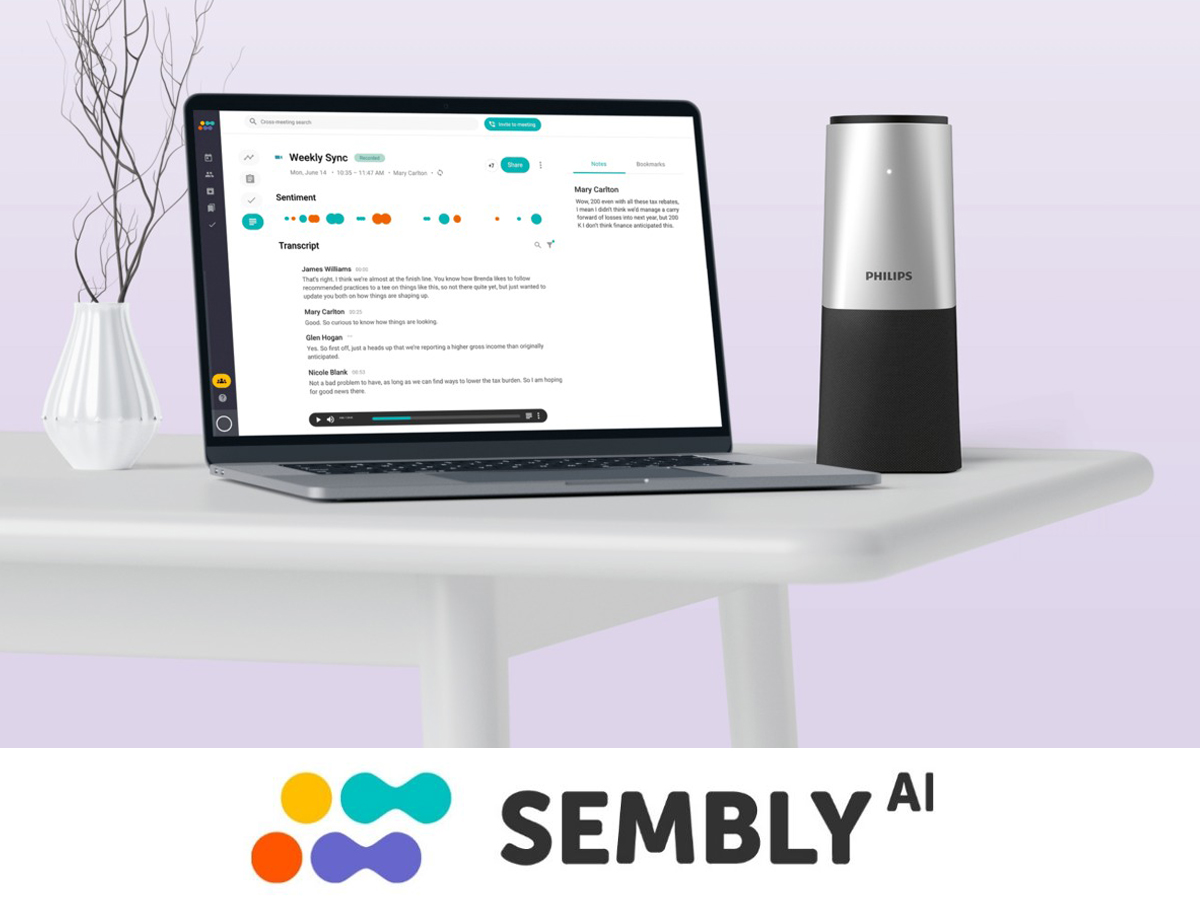 Zestaw konferencyjny z mikrofonem i kamerą Philips SmartMeeting - Inteligentny asystent Sembly Meeting Assistant