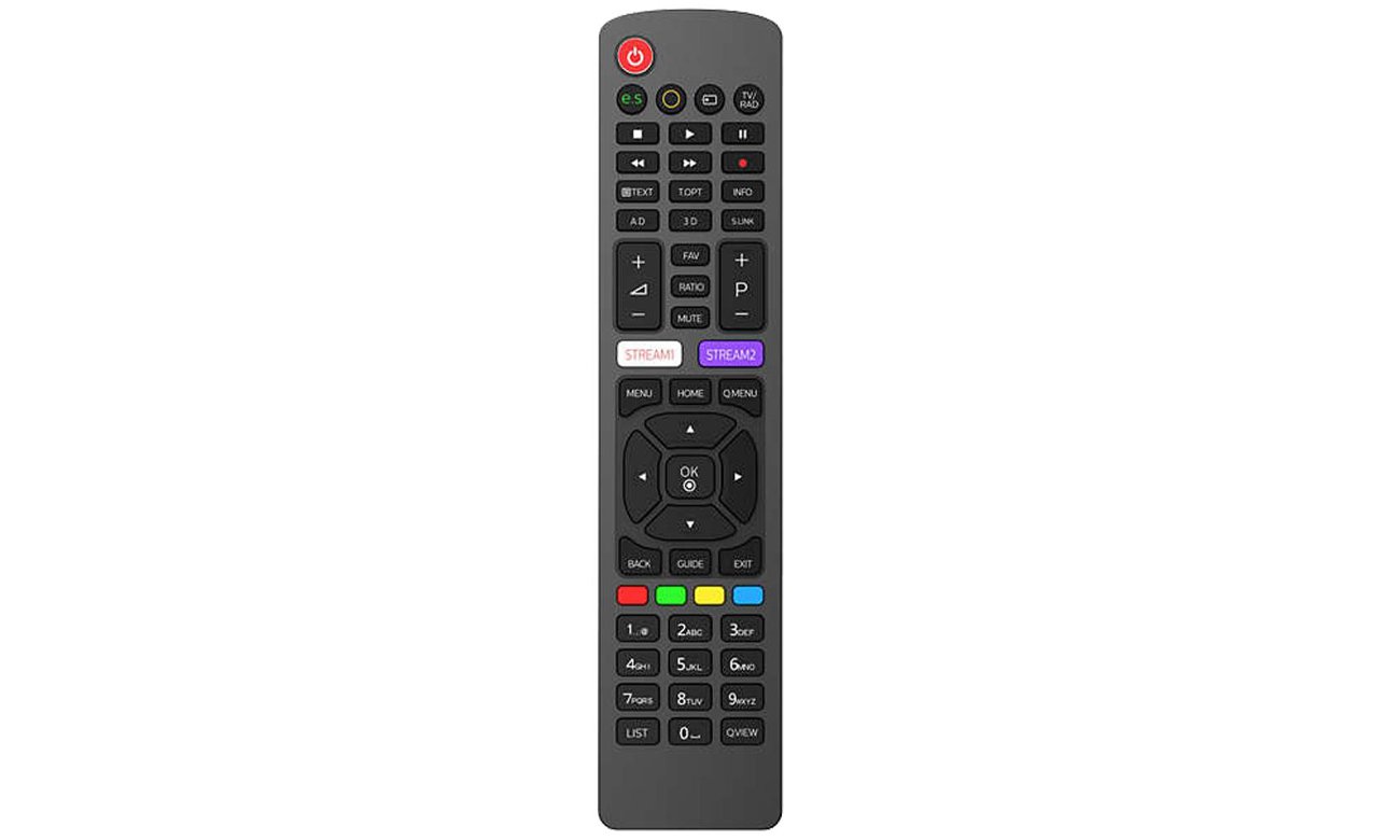 Pilot uniwersalny Philips SRP4030/10 do TV LG - Widok od przodu