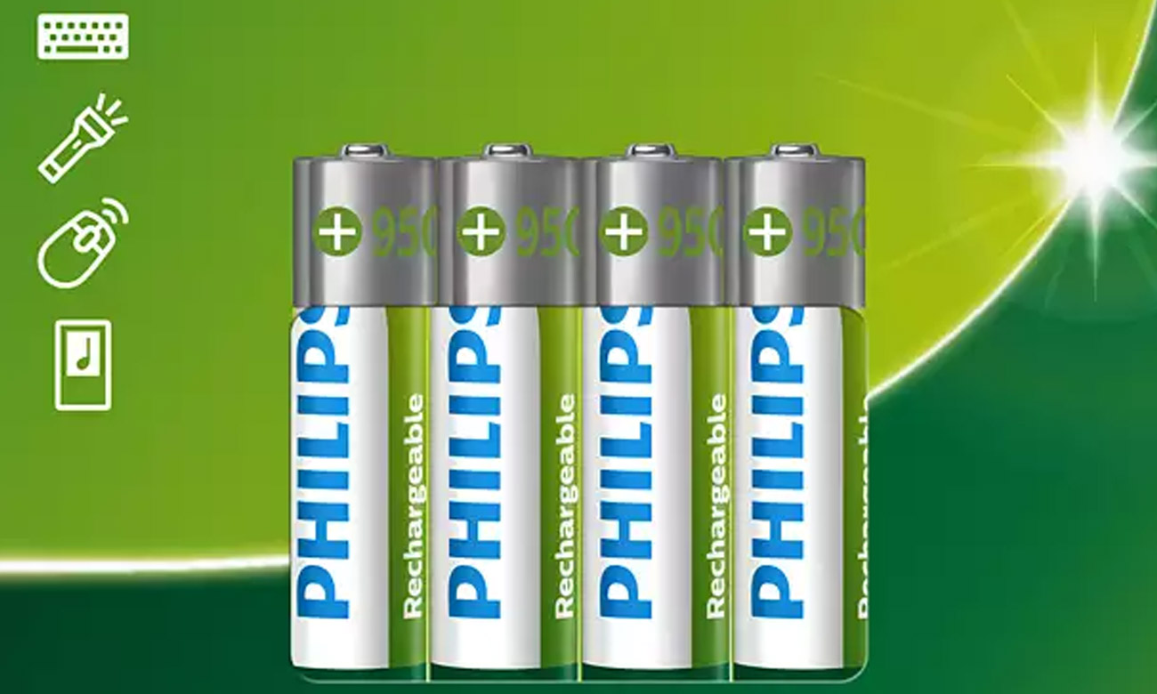 Akumulatory Philips AAA 4 sztuki
