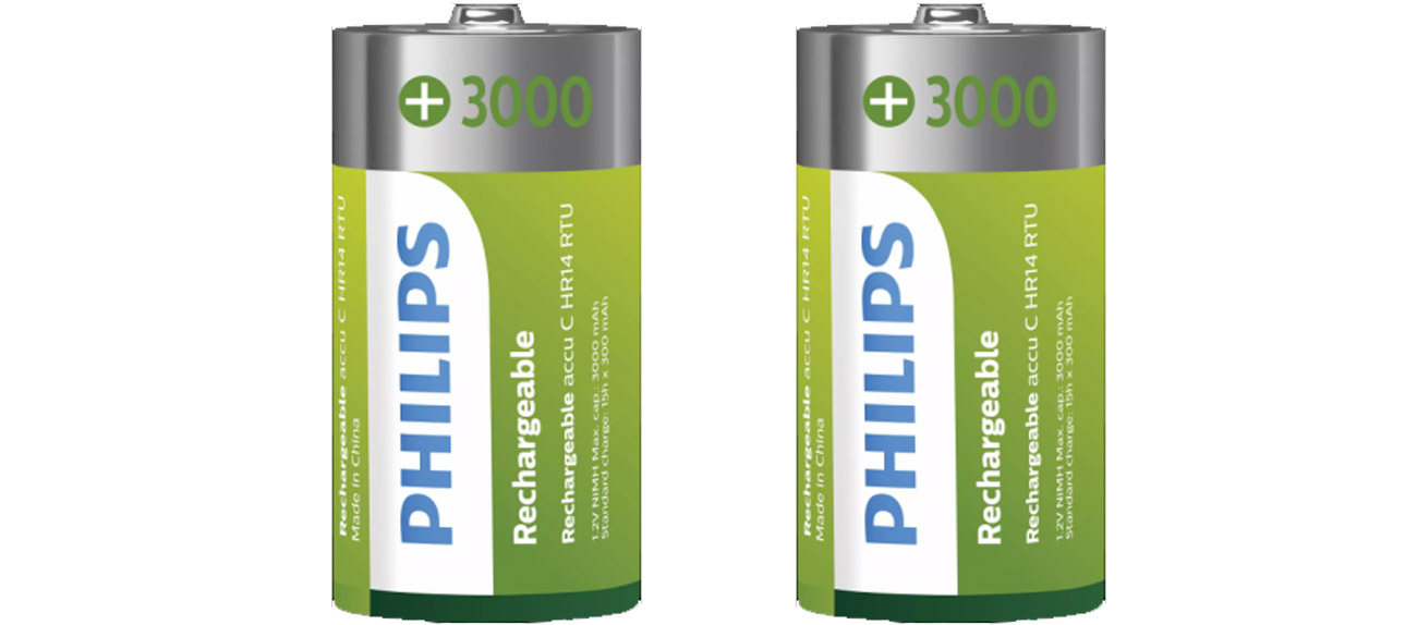 Akumulatory Philips C R14 2 sztuki