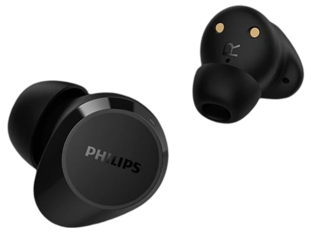 Słuchawki bezprzewodowe Philips TAT1209 Czarne - Widok lewej i prawej słuchawki