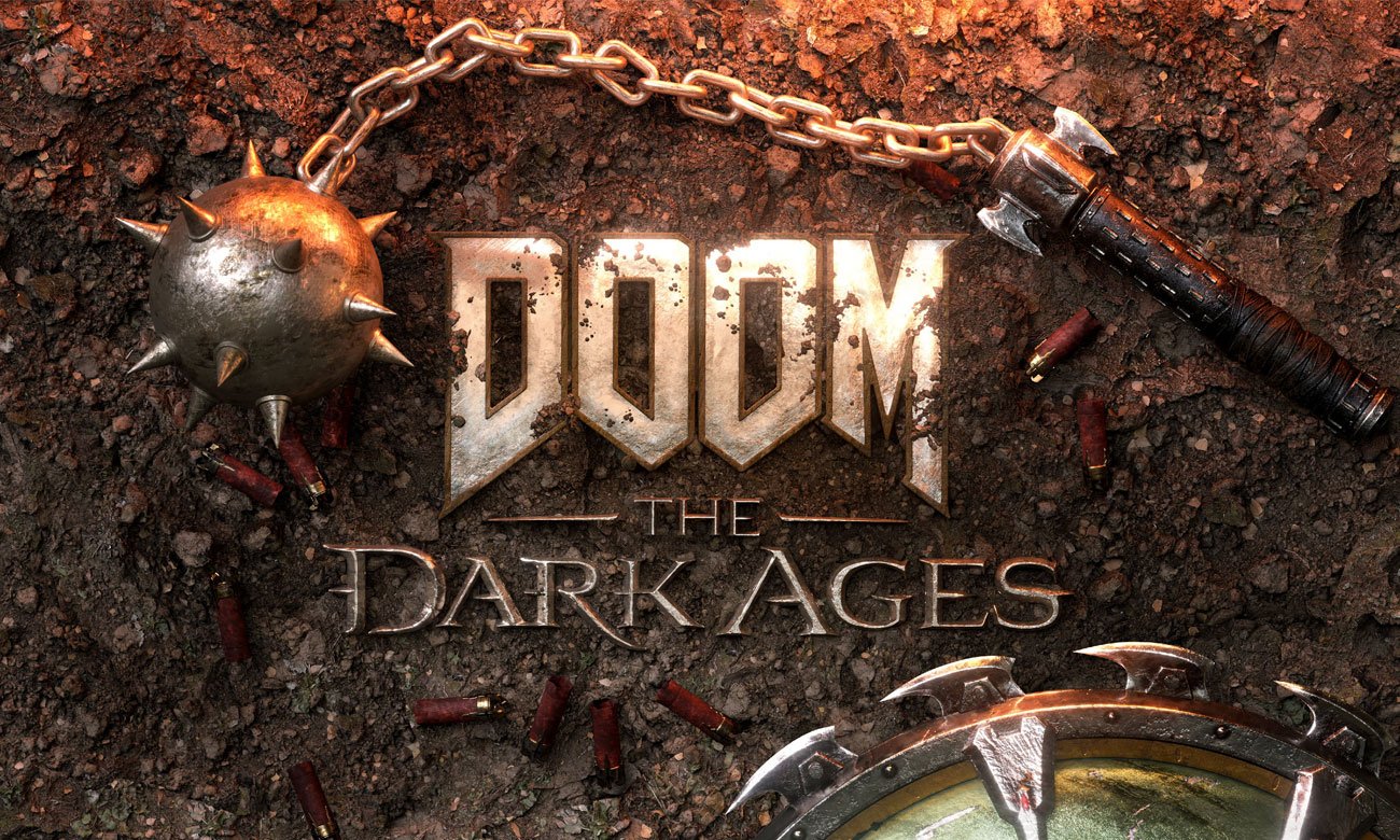 Grafika key art z gry DOOM: The Dark Ages