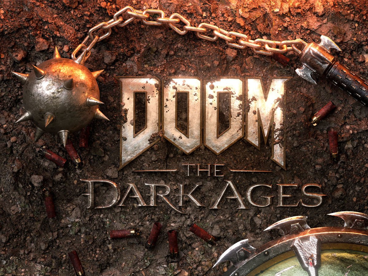 Grafika key art z gry DOOM: The Dark Ages