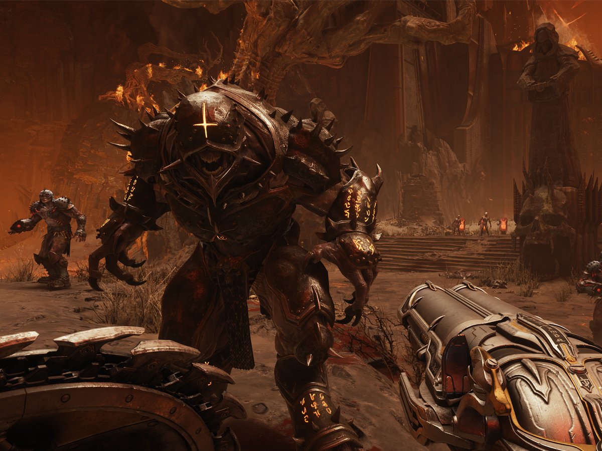 Zrzut ekranu screenshot z gry DOOM: The Dark Ages