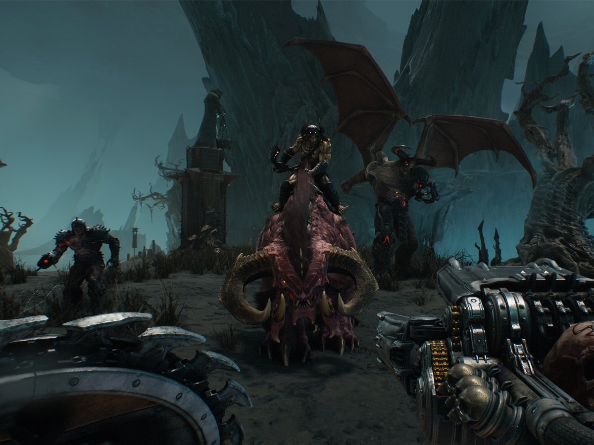 Zrzut ekranu screenshot z gry DOOM: The Dark Ages