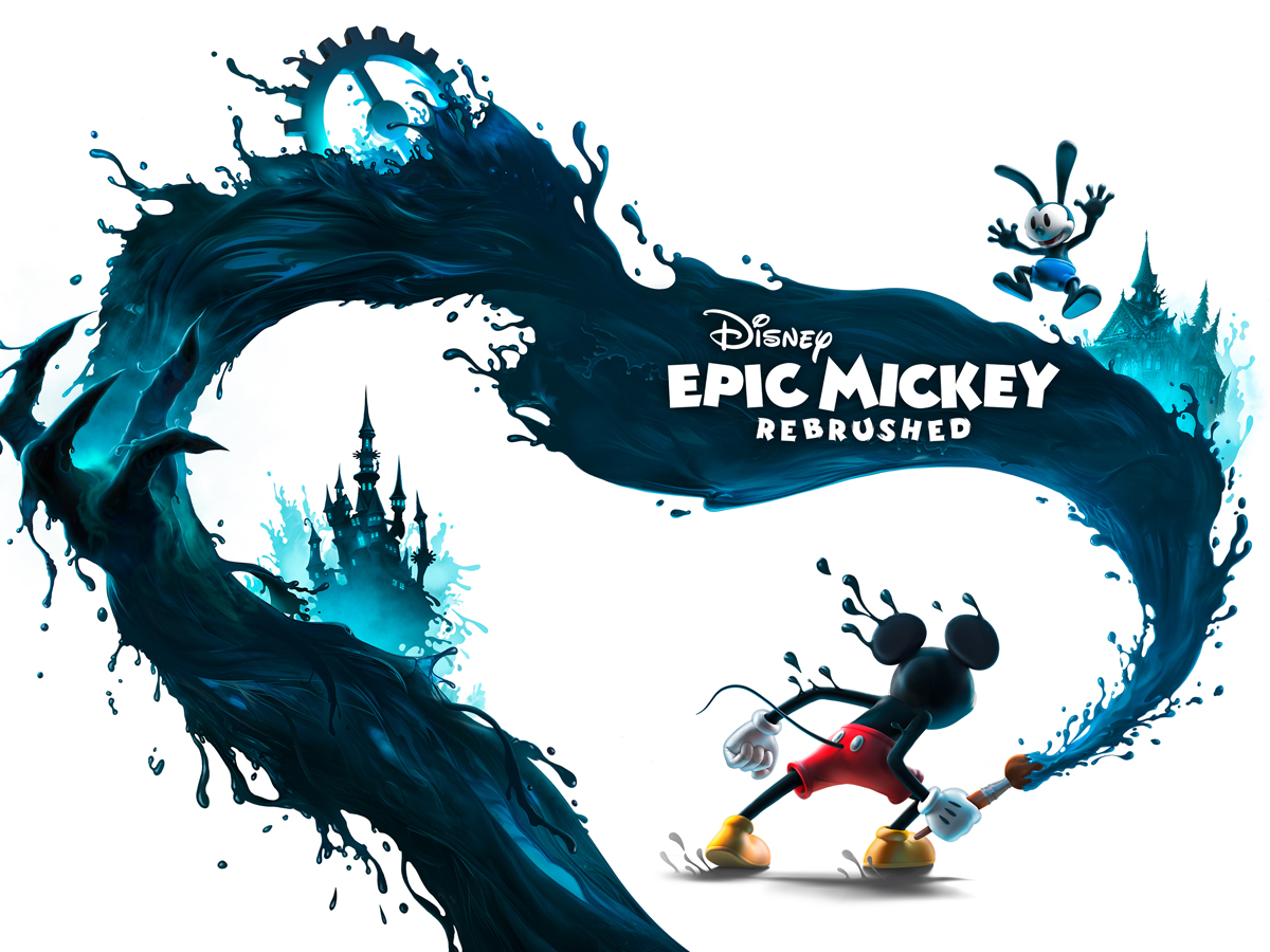 Grafika key art z gry Disney Epic Mickey: Rebrushed