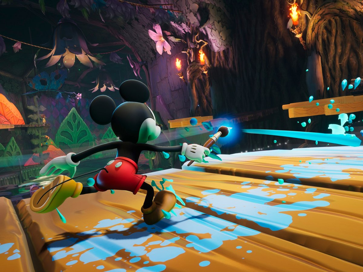 Zrzut ekranu screenshot z gry Disney Epic Mickey: Rebrushed