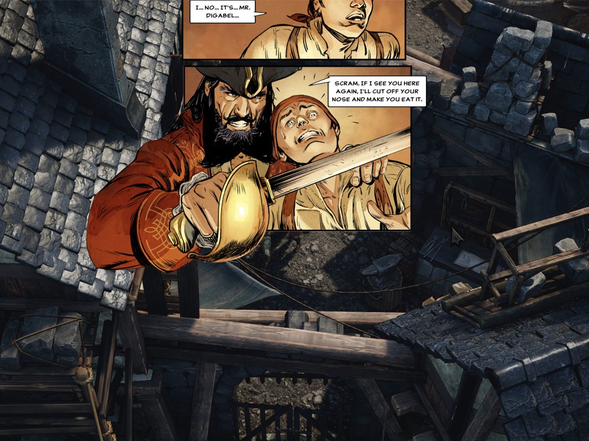 Zrzut ekranu screenshot z gry Flint: Treasure of Oblivion