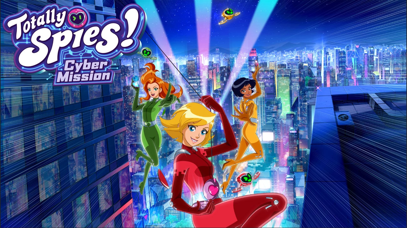 Grafika key art z gry Odlotowe Agentki Totally Spies – Cybermisja