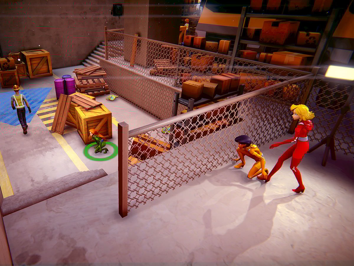 Zrzut ekranu screenshot z gry Odlotowe Agentki Totally Spies – Cybermisja