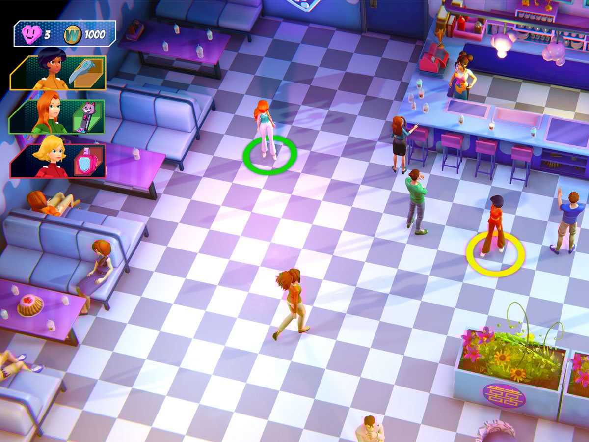 Zrzut ekranu screenshot z gry Odlotowe Agentki Totally Spies – Cybermisja
