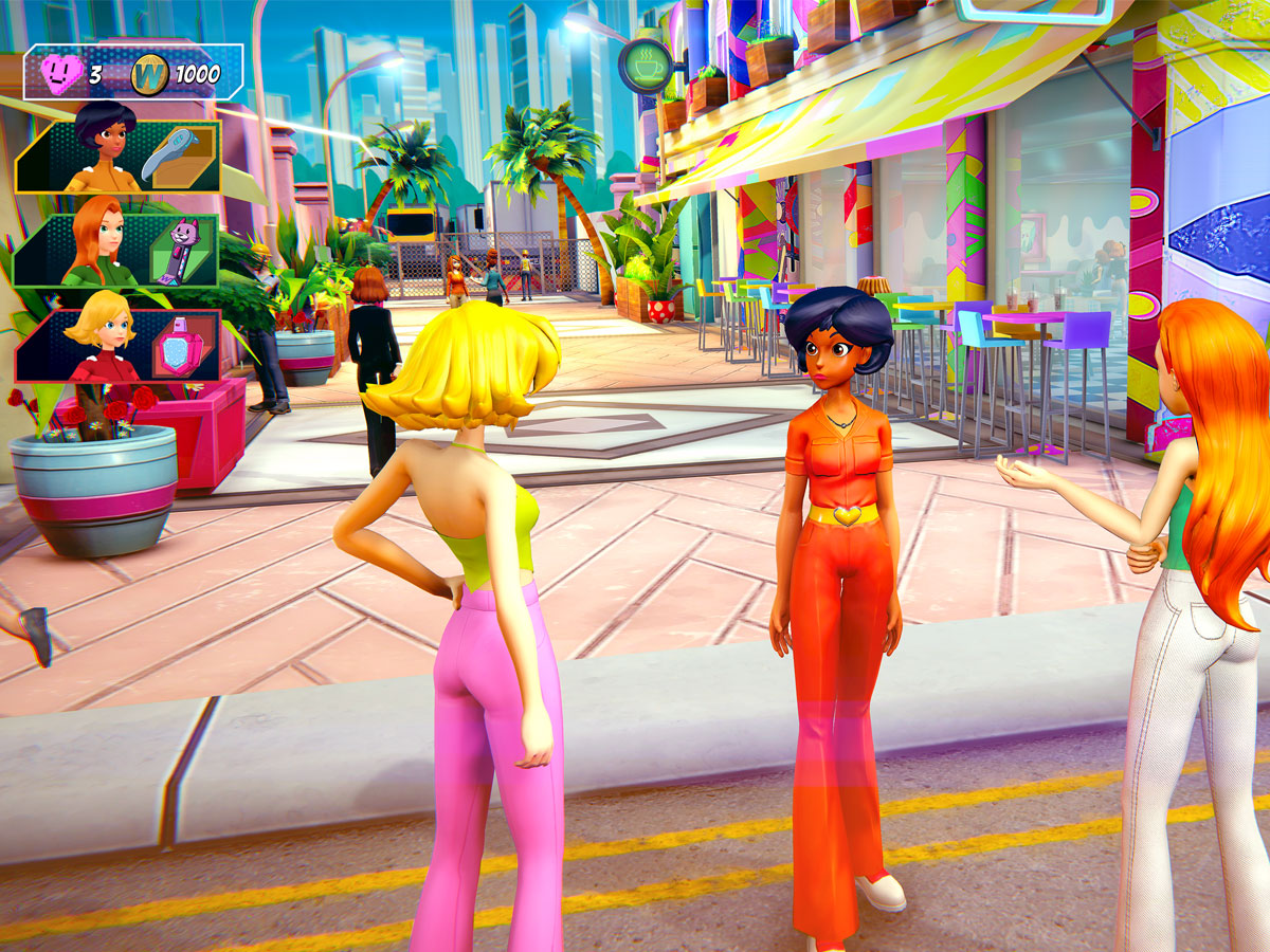 Zrzut ekranu screenshot z gry Odlotowe Agentki Totally Spies – Cybermisja