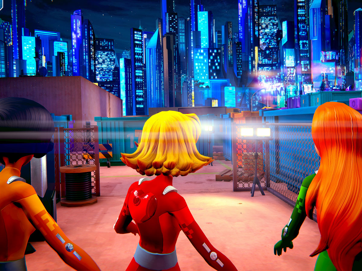 Zrzut ekranu screenshot z gry Odlotowe Agentki Totally Spies – Cybermisja