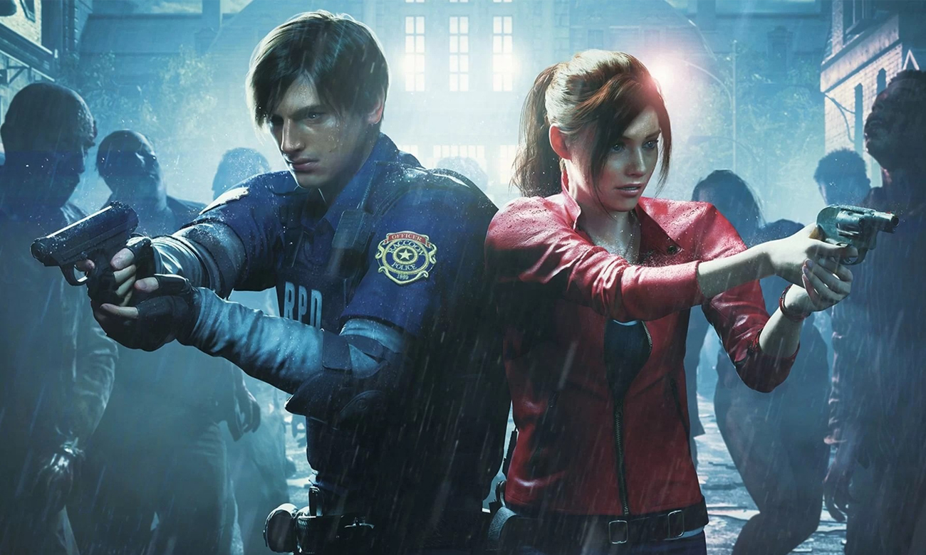 Grafika key art z gry Resident Evil 2