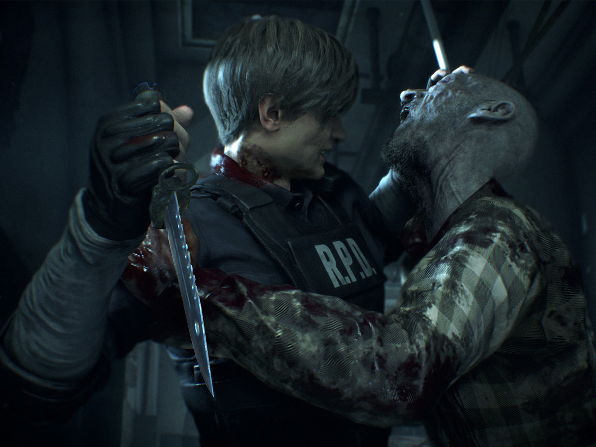 Zrzut ekranu screenshot z gry Resident Evil 2