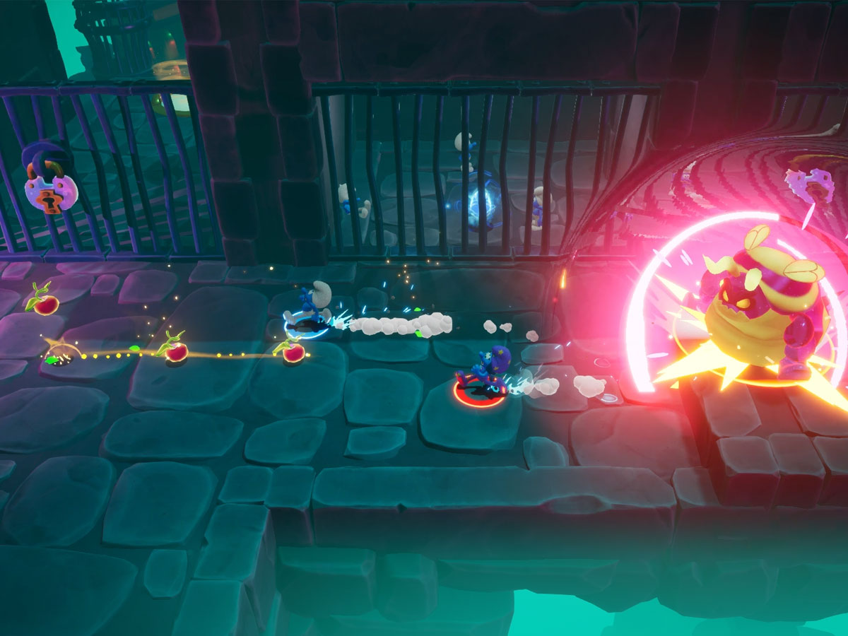Zrzut ekranu screenshot z gry Smerfy - Smerfne Marzenia