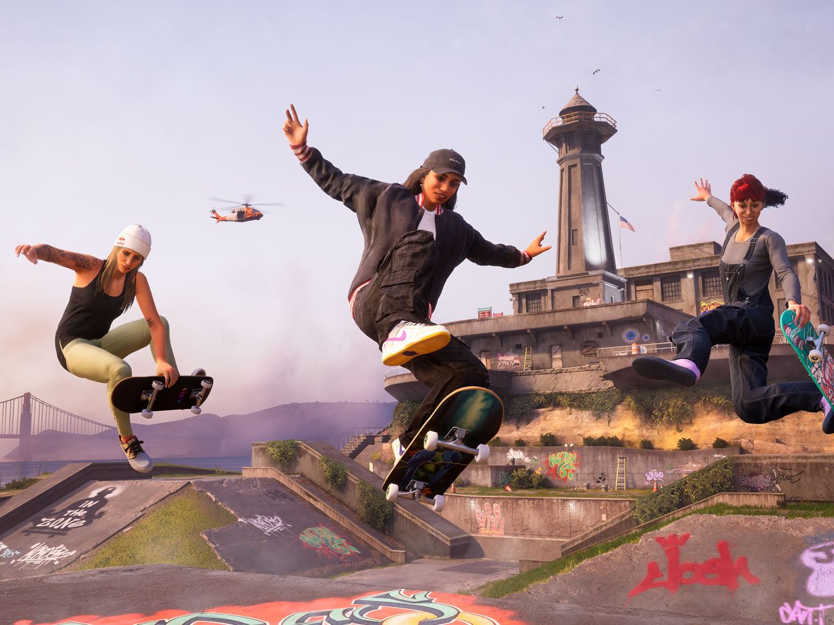Zrzut ekranu screenshot z gry Tony Hawk’s Pro Skater 3 + 4