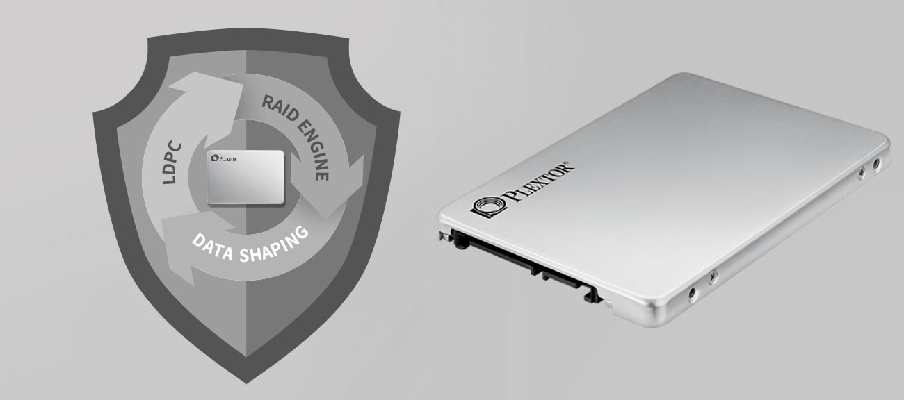 Dysk SSD Plextor 1TB - Bezpieczeństwo