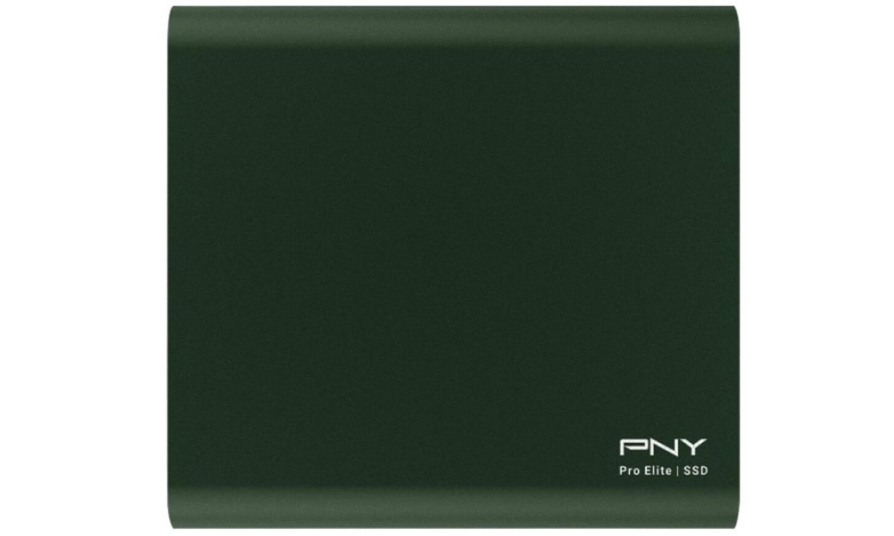 PNY Pro Elite CS2060 USB 3.2 Gen.2 Zielony - Widok od przodu