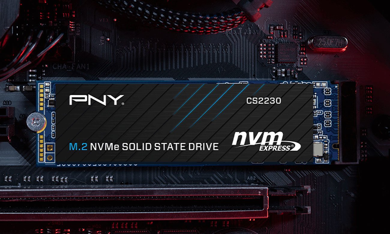 Dysk SSD M.2 PNY CS2230 PCIe NVMe - Grafika lifestyle