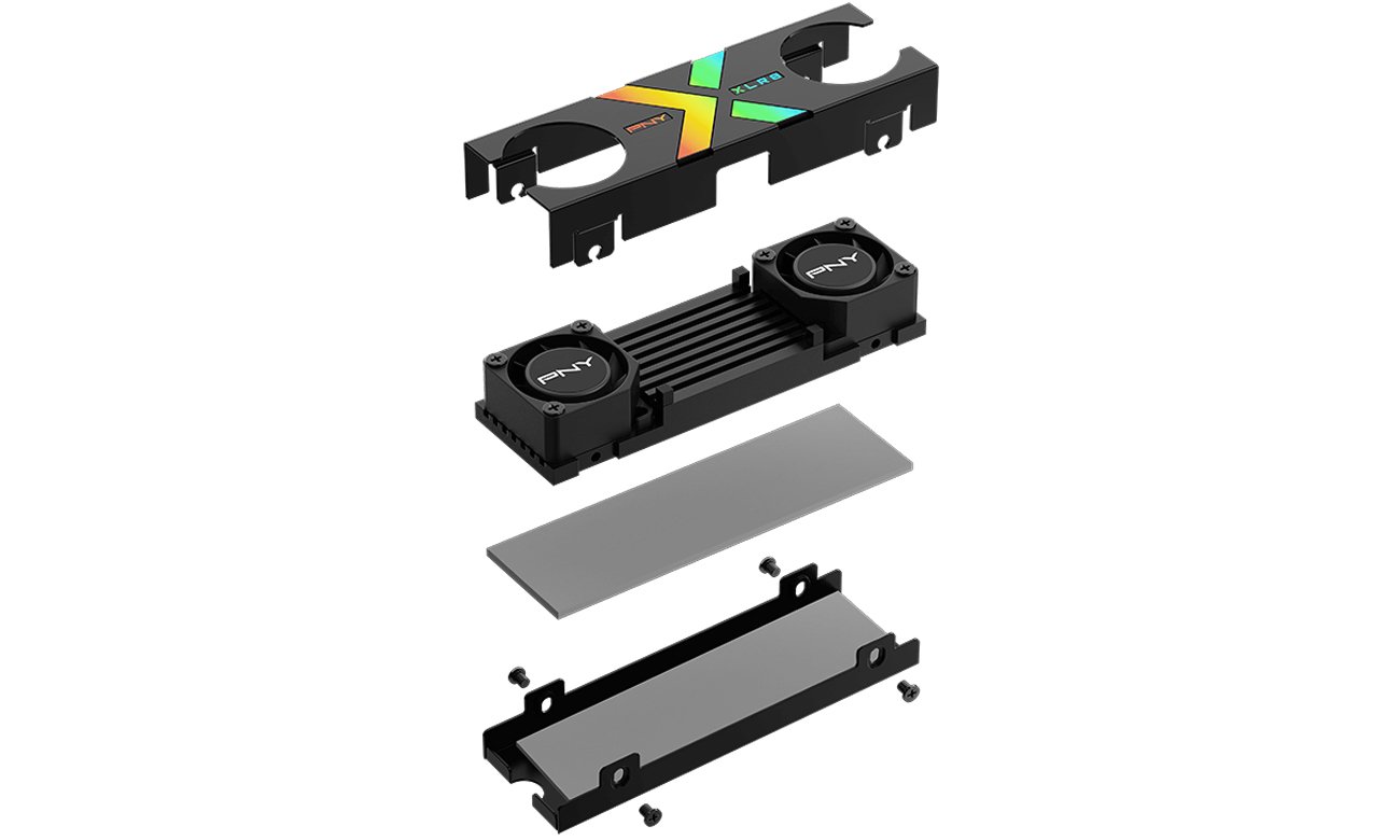 Pny 1tb m 2 pcie gen5 nvme cs3150 heatsink rgb dyski ssd sklep