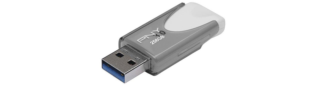 PNY 256GB Attaché 4 USB 3.0 zapis 20MB/s odczyt 80MB/s interfejs usb 3.0