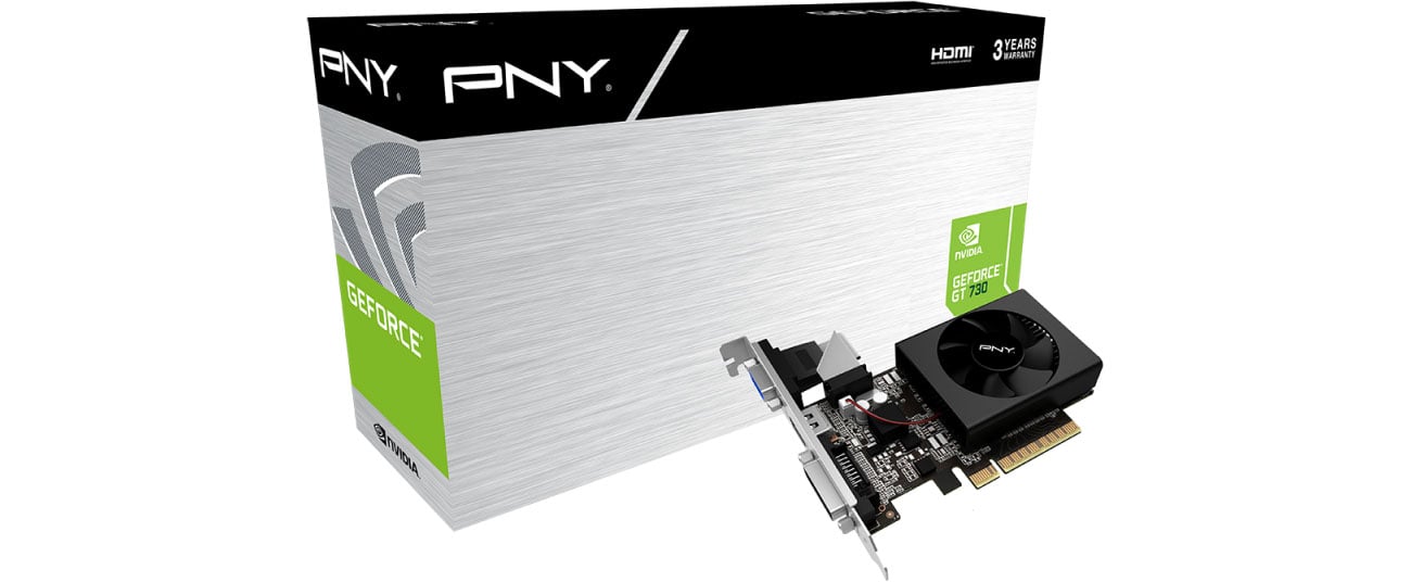 Karta graficzna NVIDIA PNY GeForce GT 710 2GB DDR3