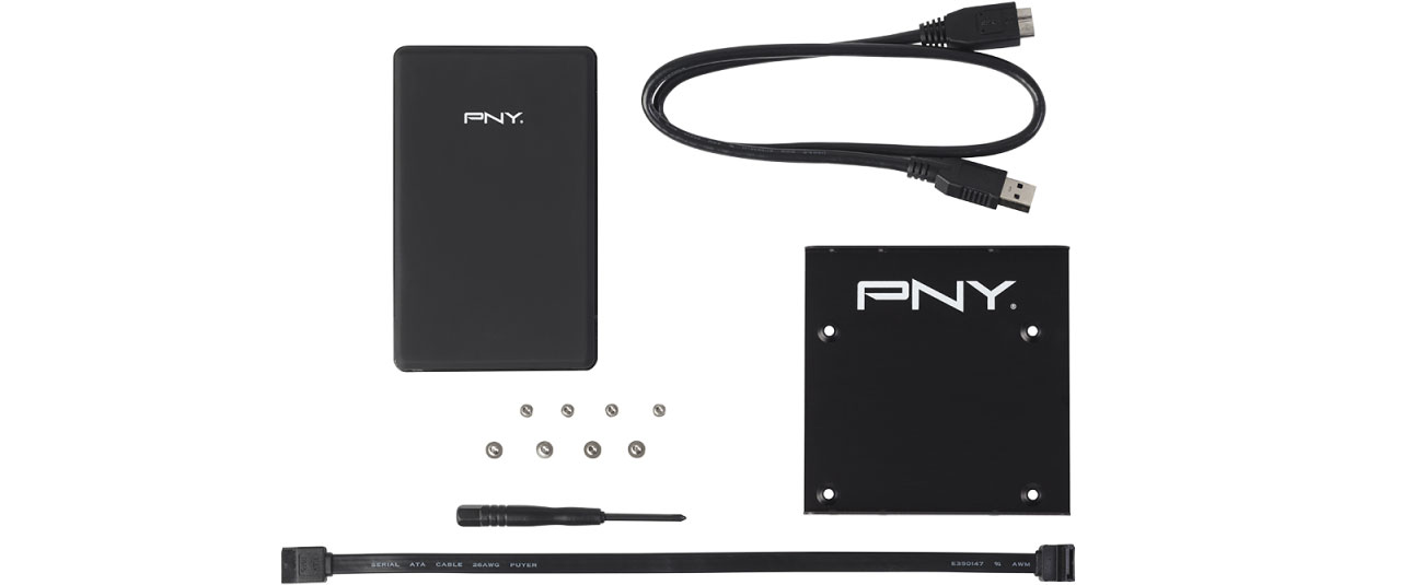 Obudowa dysku PNY SSD UPGRADE KIT SSD P-91008663-E-KIT