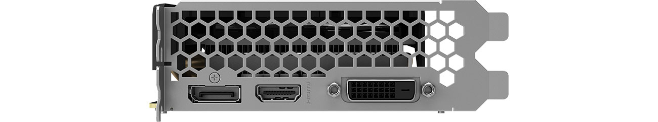 PNY GeForce GTX 1660 Ti XLR8 Gaming OC Dual Fan Złącza