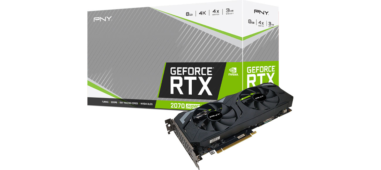 Karta graficzna NVIDIA PNY GeForce RTX 2070 Super DualFan 8GB GDDR6 VCG20708SDF2MPB
